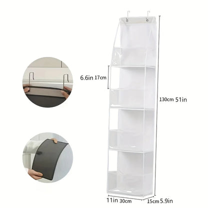 4/6-lagiger Hänge-Organizer für die Tür – Aufbewahrungstaschen für Kleidung, Schrank & Schlafzimmer