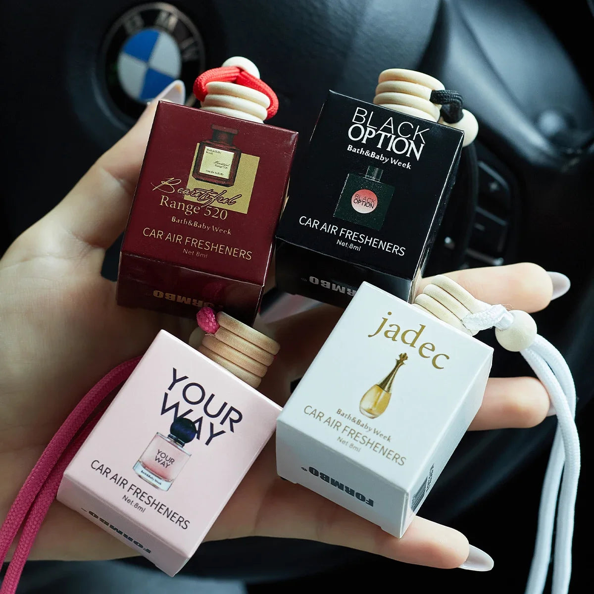 Long-lasting car air freshener for automotive interior