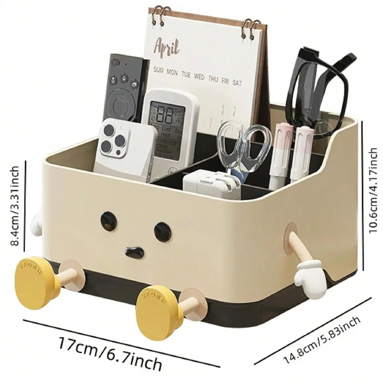 Multifunktionale Schreibtisch-Aufbewahrungsbox – Kosmetik-Organizer & Display-Regal