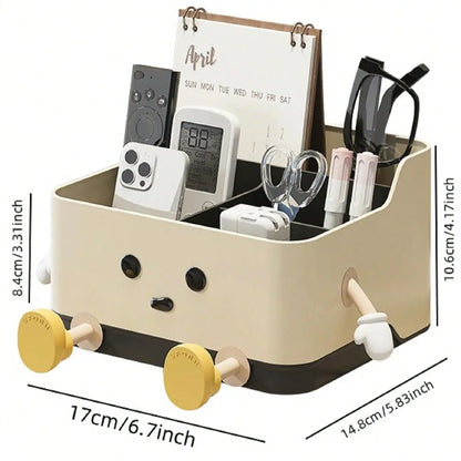 Multifunktionale Schreibtisch-Aufbewahrungsbox – Kosmetik-Organizer & Ausstellungsregal
