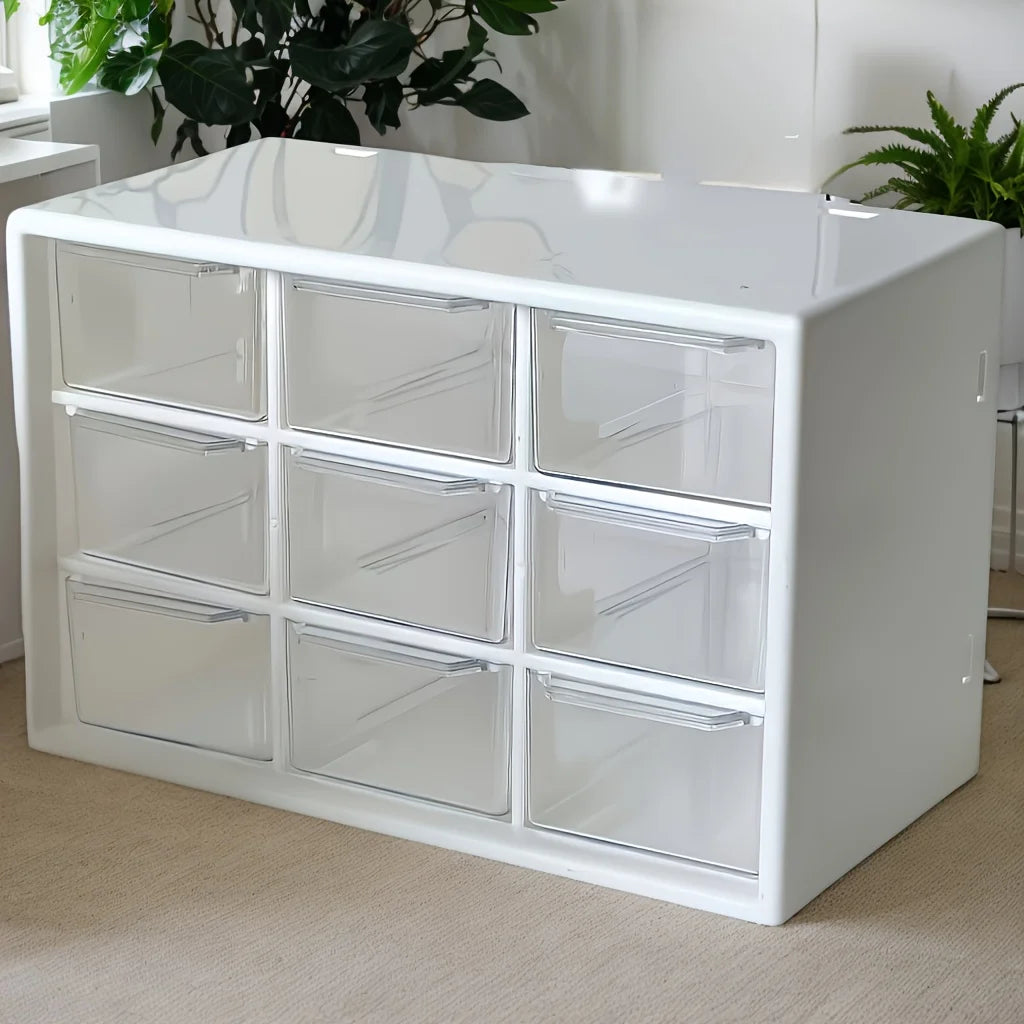 Transparente Schubladenbox für Kleinteile, Schmuck & Make-up