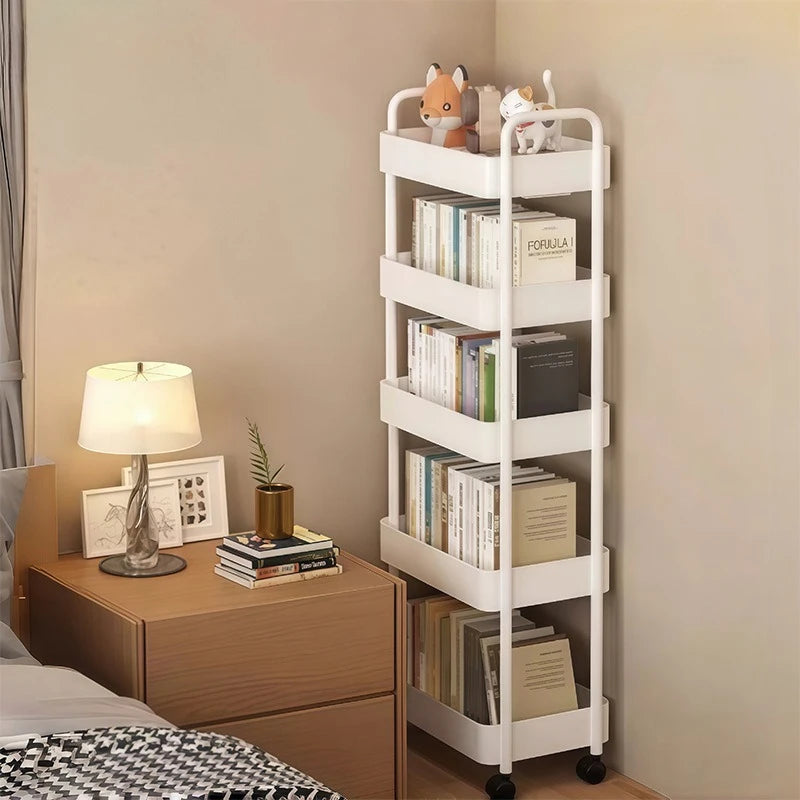 5-stöckiger Rollwagen – Multifunktionaler Organizer für Küche, Bad & Wohnzimmer