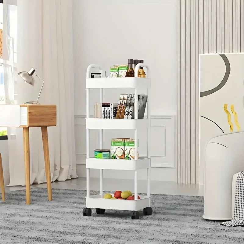 5-stöckiger Rollwagen – Multifunktionaler Organizer für Küche, Bad & Wohnzimmer
