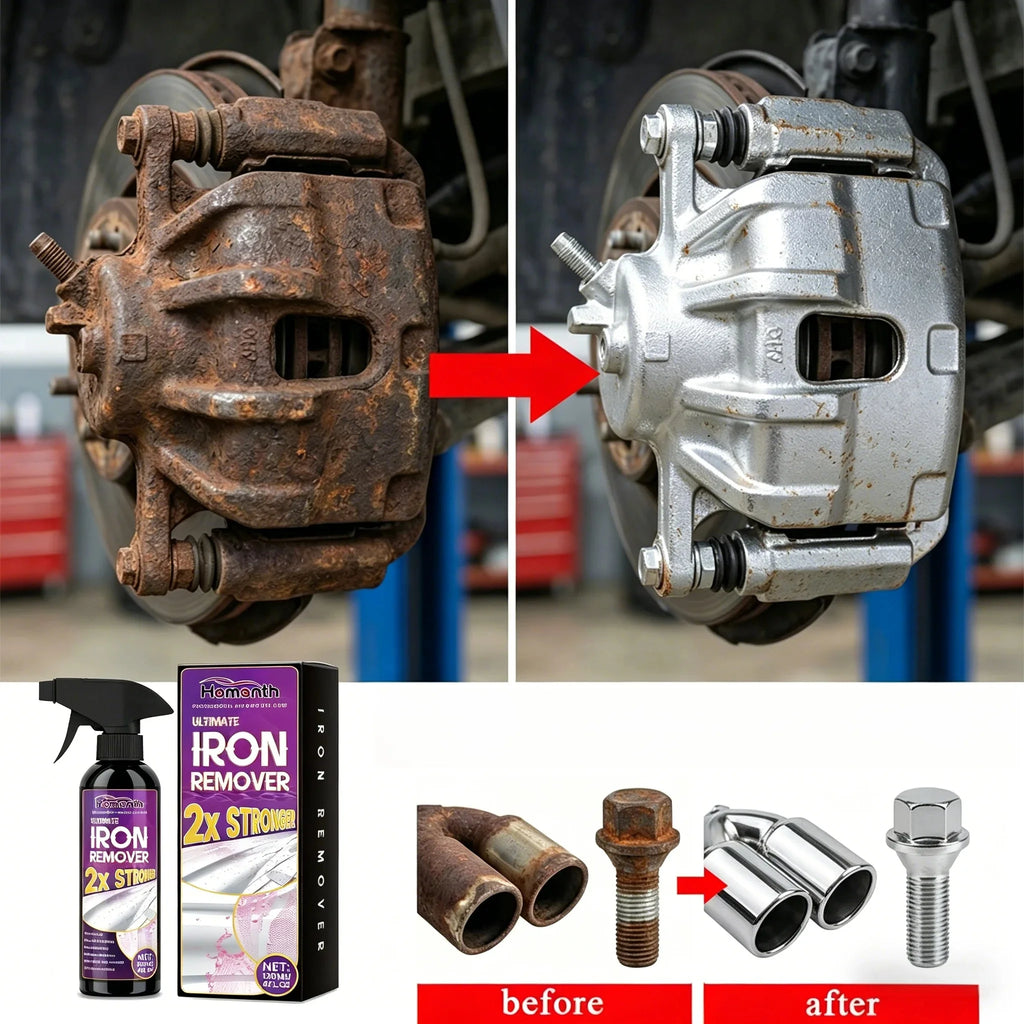 Rostentferner-Spray fürs Auto – schnell wirksam für Felgen, Metall & Auspuff