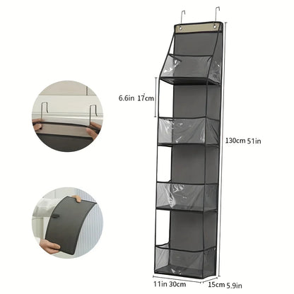 4/6-lagiger Hänge-Organizer für die Tür – Aufbewahrungstaschen für Kleidung, Schrank & Schlafzimmer